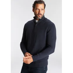 Troyer, mit Reißverschluss am Kragen, Gr. 5XL (72/74), marine, , 278235-5XL