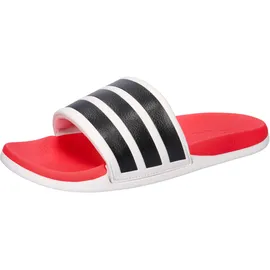 adidas Adilette Comfort 2.0 Schwarz/Weiß/Rot 40 2/3