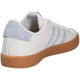 adidas VL Court 3.0 Damen Weite E core White/Halo Blue/Gum 3 43 1/3