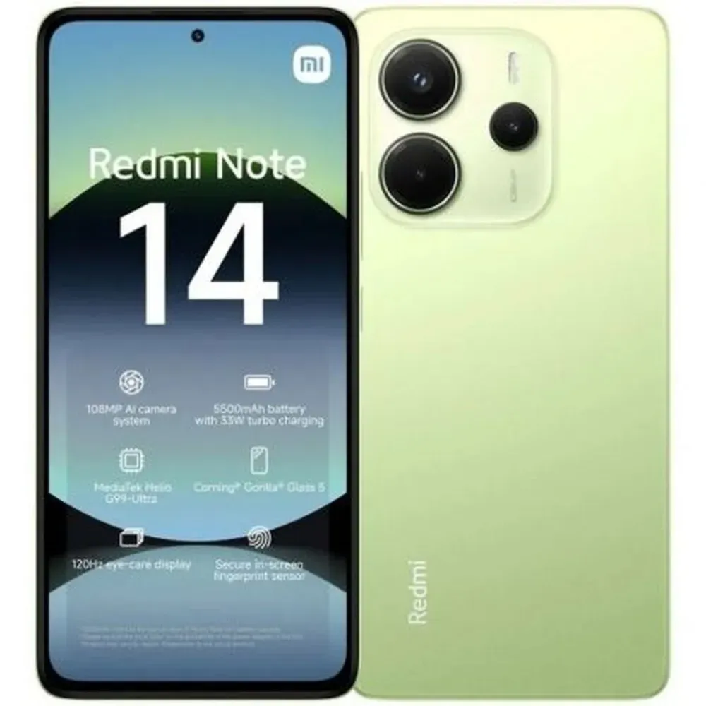Smartphone Xiaomi MZB0IZZEU Octa Core 8 GB RAM 256 GB grün 6,67