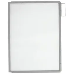 Durable SHERPA - Anzeige - für A4 - Grauer Rahmen (Packung mit 5)