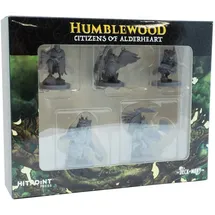 Hit Point Press Humblewood Miniature: Citizens of Alderheart, Schwarz