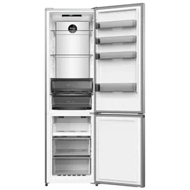 Wolkenstein WKG405ANFDIX Kühl-Gefrierkombination (405 l, 2000 mm hoch, Dark Inox)