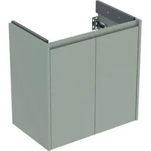 Geberit Waschtischunterschrank 2 Türen 59,7 x 60,3 x 36,7 cm Salbeigrün