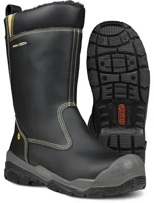 Stiefel WINTER KING Gran Premio 1898W, S3 SRC CI HRO HI WG, schw./grau/gelb, 44 - schwarz - 44