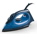 Clean Maxx CLEANmaxx Dampfbügeleisen mit Antihaftbeschichtung für Dampf- und Trockenbügeln Individuelle Temperatur- und Dampfregelung Ideal auch für empfindliche Stoffe wie Wolle oder Seide geeignet - Blau/Dunkelblau