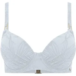 Tamaris Damen Bikini-Oberteil mit verstellbaren Trägern Bademode 58143737 Weiß