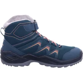 Lowa Maddox Warm GTX Mid Kinder Petrol/Rose 38