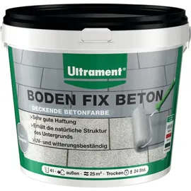 Ultrament Boden Fix Beton oxidrot 4 l
