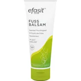 efasit Fußbalsam - reichhaltige Fußpflege bei trockenen Füßen, Fußcreme mit Jojoba- & Rosmarinöl, Beinwell & Kamille,Fußpflegecreme pflegt & belebt, 75 ml