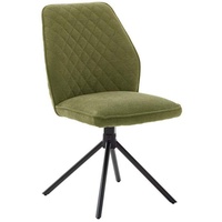 MCA Furniture MCA ACANDI 4 Fuß Stuhl Stahl/Stoffbezug 180°