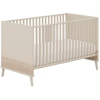 Paidi Babybett Eefje 70 x 140 cm Dekor Cashmere-Beige