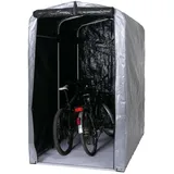 Proregal Fahrradgarage Foliengarage Aufbewahrungsgarage Garagenzelt Silber