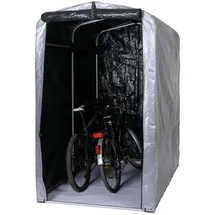 Proregal Fahrradgarage Foliengarage Aufbewahrungsgarage Garagenzelt Silber