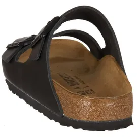 Birkenstock Arizona Naturleder schmal schwarz 41