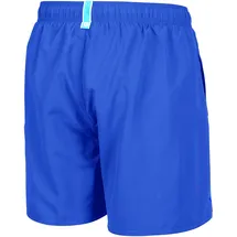 Arena Badeshorts FUNDAMENTALS ARENA LOGO BOXER Neon Blue-Team Orange S