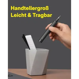HOTO Präzisionsschraubendreher-Set 24 in 1 Grau/Schwarz