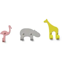 Wandhaken Zoo 3er Set Savanne