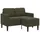 vidaXL 2er-Sofa mit Chaiselongue 125 cm Kunstleder