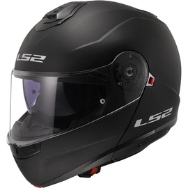 LS2 FF908 Strobe II Solid, XXL | Helder Vizier | Klapphelme | Druckknopf | Kunststoff | geeignet für Mofa, Moped, Motorrad, Roller