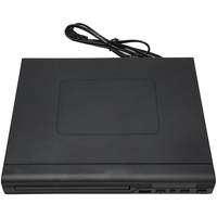 HD-DVD-Player, CD-Player für Zuhause, Integrierte PAL NTSC USB 2.0-Schnittstelle, Fernbedienung, Heim-CD-Player mit Cinch-Kabel für Fernseher (EU-Stecker)