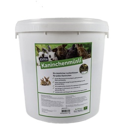 EVita Kaninchenmüsli 7kg, Kaninchenfutter Müsli für Kaninchen ohne Gen