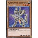 SR10-DE011 - Maschinenwesen Scharfschütze - Common - DE - im Set mit Ultrapro Toploader - Yugioh