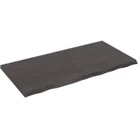 vidaXL Wandregal 120 x 60 x 4 cm Dunkelbraun