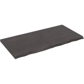 vidaXL Wandregal 120 x 60 x 4 cm Dunkelbraun