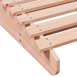 vidaXL Sonnenliege 205 x 80 x 31,5 cm Braun