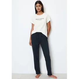 Marc O'Polo Pyjamahose Blau XS