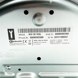 Bauknecht MW 39 WSL