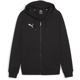 Puma teamGOAL Casuals Kapuzenjacke Herren Schwarz 3XL