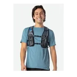 Nathan Quickstart 2.0 Trinkweste 3 L Gravity Gray / Reflective Silver