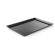 HENDI Pizzablech rechteckig, 600x400x(H)25mm