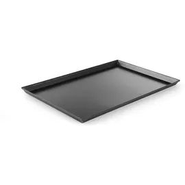 HENDI Pizzablech rechteckig, 600x400x(H)25mm