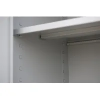 Lüllmann XXXL Stahl-Aktenschrank Metallschrank abschließbar Büroschrank Stahlschrank 195 x