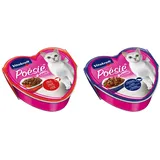 Vitakraft Poesie Rind und Karotte + Seelaachs mit Pasta 15 x 85 g