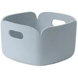 Muuto - Restore Aufbewahrungskorb 28 x 28 cm, hellblau