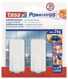 Klebehaken Power Strips weiß TESA 58010-00044-01 Large Classic