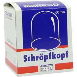 Schröpfköpfe Glas 6cm Durchmesser 1 ST