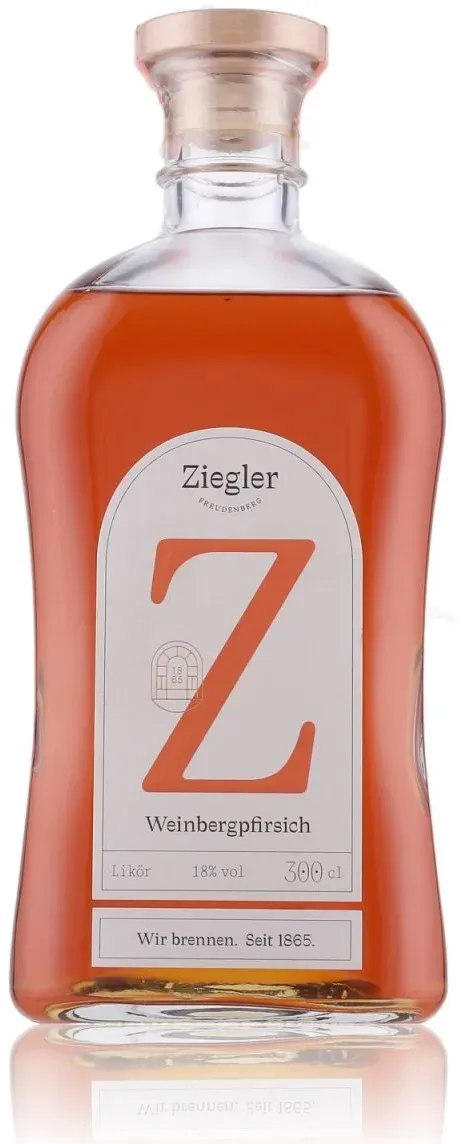 Ziegler Weinbergpfirsich Likör 18% Vol. 3l