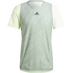 ADIDAS Herren Shirt Tennis Pro Layering, SILGRN/GRESPA, S