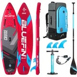 Bluefin Cruise 10'8 Aufpumpbares Paddleboard| SUP-Board für Erwachsene| Bluefin Cruise 10'8 SUP| Tragbar & Reisesicher | Paddleboard-Paket| Inklusive Paddleboard-Zubehör