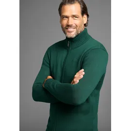 MAN'S WORLD Strickjacke Dunkelgrün 4XL