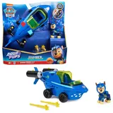 Spin Master PAW Patrol Aqua Pups - Basis Fahrzeug Spielzeugauto im Hai-Design mit Chase Welpenfigur, Spielzeug geeignet für Kinder ab 3 Jahren