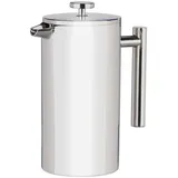 Rosenstein & Söhne French-Press 1,5 l Silber