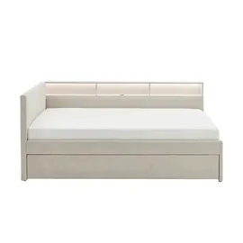 Möbel Kraft Polsterbett 112 x 210 cm Beige