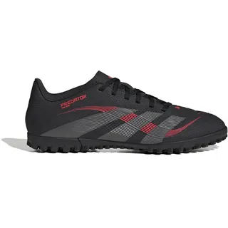 Adidas Unisex Predator Club Turf Football Boots Fußballschuhe, core Black/Grey Four/Lucid red