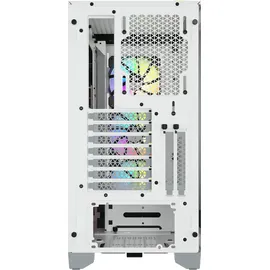 Corsair iCue 4000X RGB, weiß, Glasfenster (CC-9011205-WW)